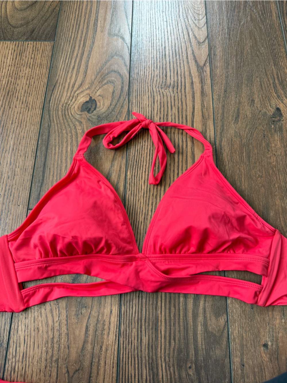 Shade & Shore Red Bikini Top